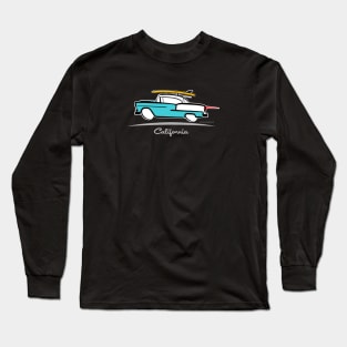 1955 Chevrolet Hardtop Coupe California Long Sleeve T-Shirt